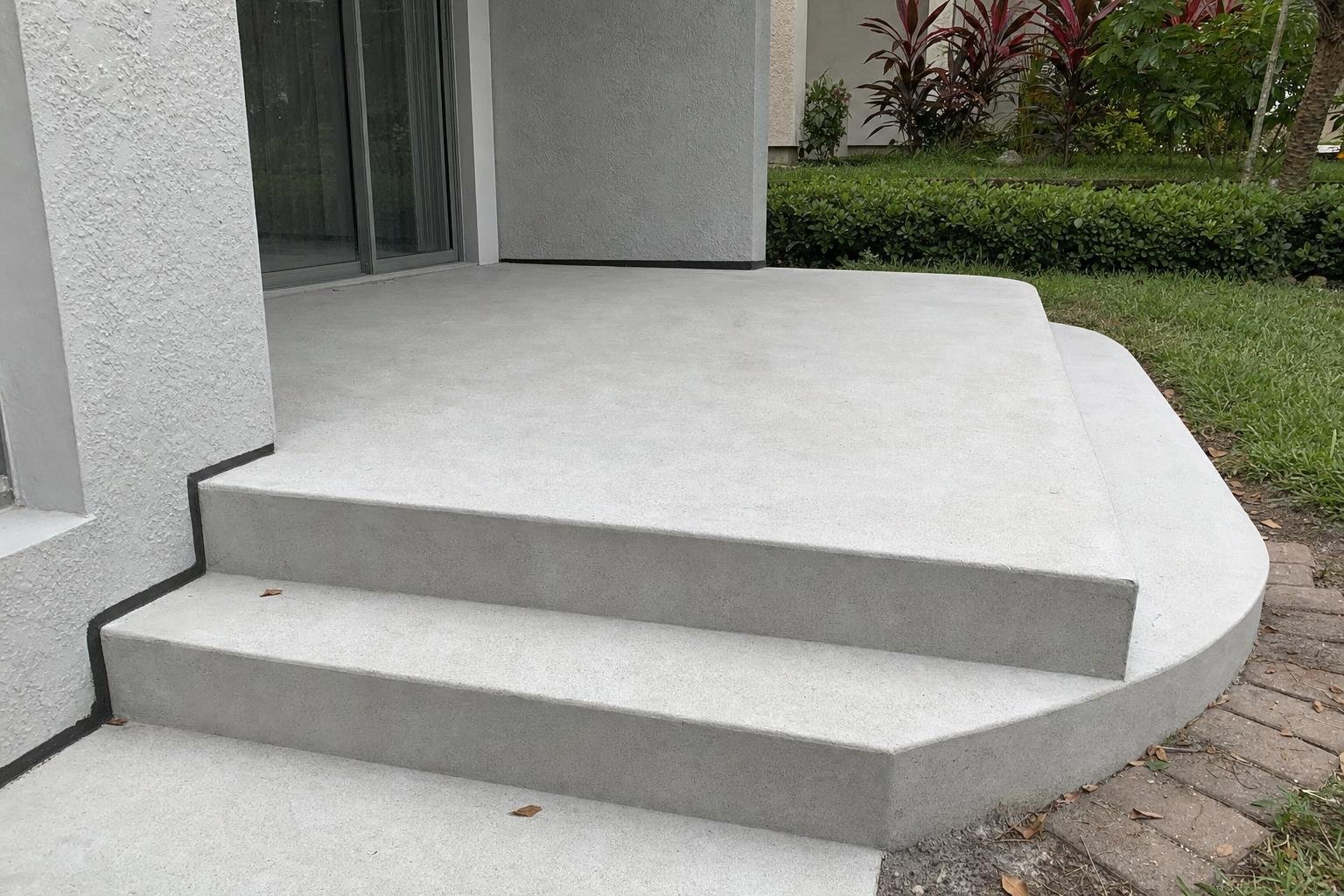Concrete contractor cost guide, example photo